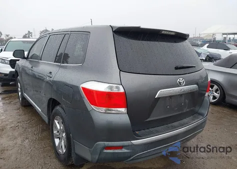 2012 Toyota Highlander z USA, uszkodzony, nr VIN 5TDZA3EH4CS017437